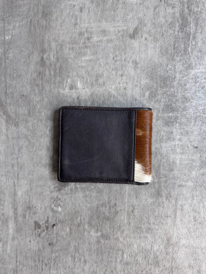 Vivienne Westwood Cow Hair Bi fold Wallet