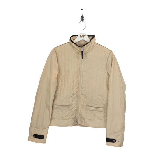 Prada Cream Zip Up Jacket