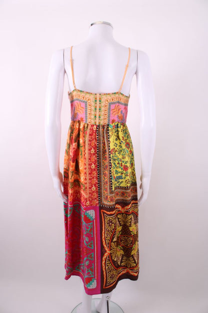 Farm Rio Cami Midi Dress Multi S | Default Title, Red