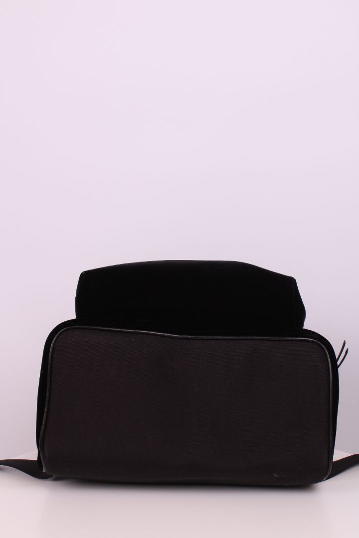 Saint Laurent Velvet City Backpack Black | O/S, Black