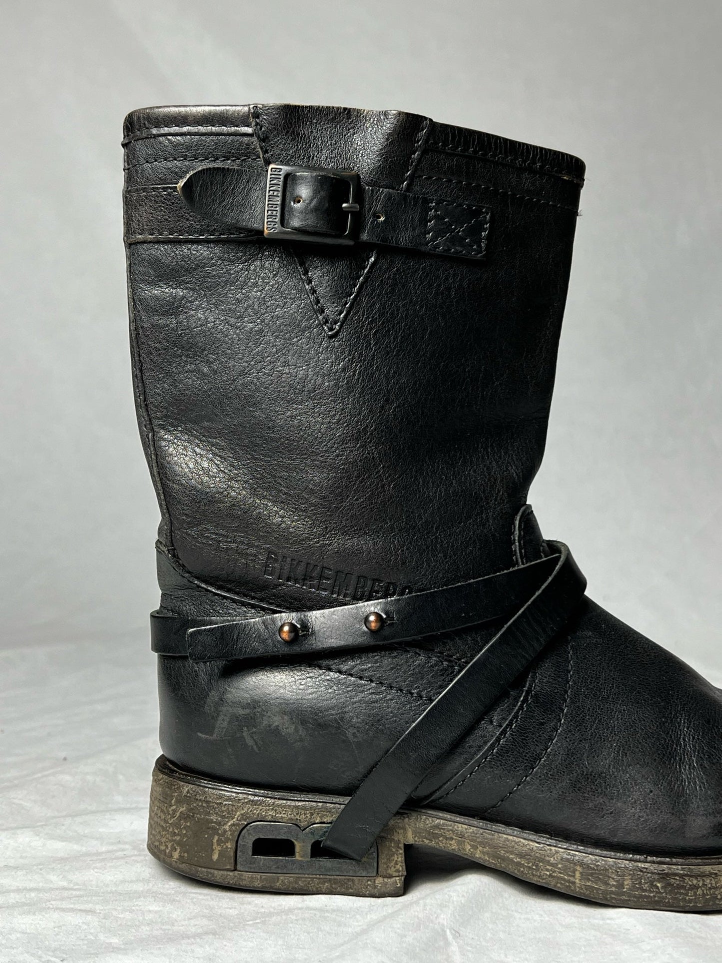 DIRK BIKKEMBERGS ANKLE BUCKLE BOOT | Default Title, Black