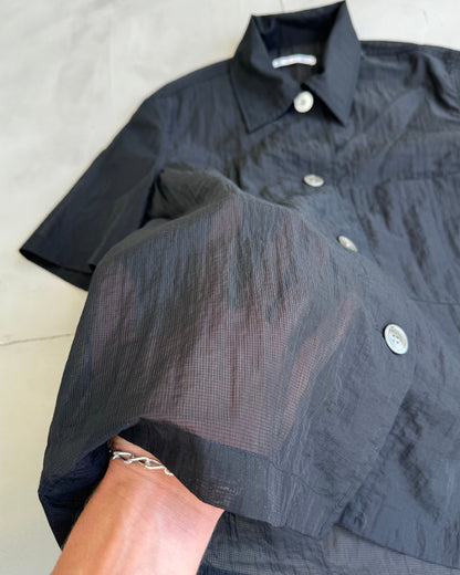 OUR LEGACY SHEER NYLON SHIRT - S