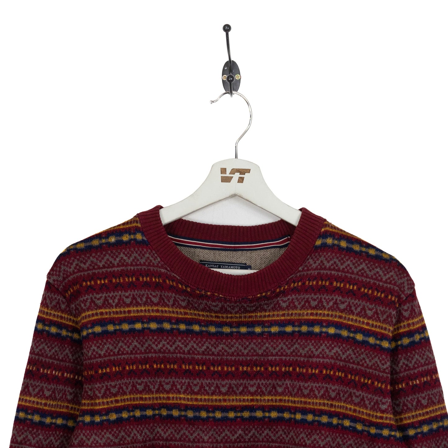 Kansai Yamamoto Stripe Knit Jumper