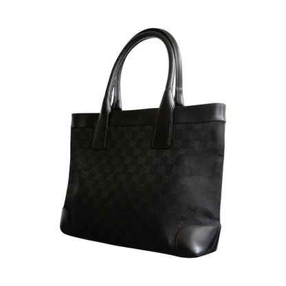 Gucci Web Canvas Tote Bag