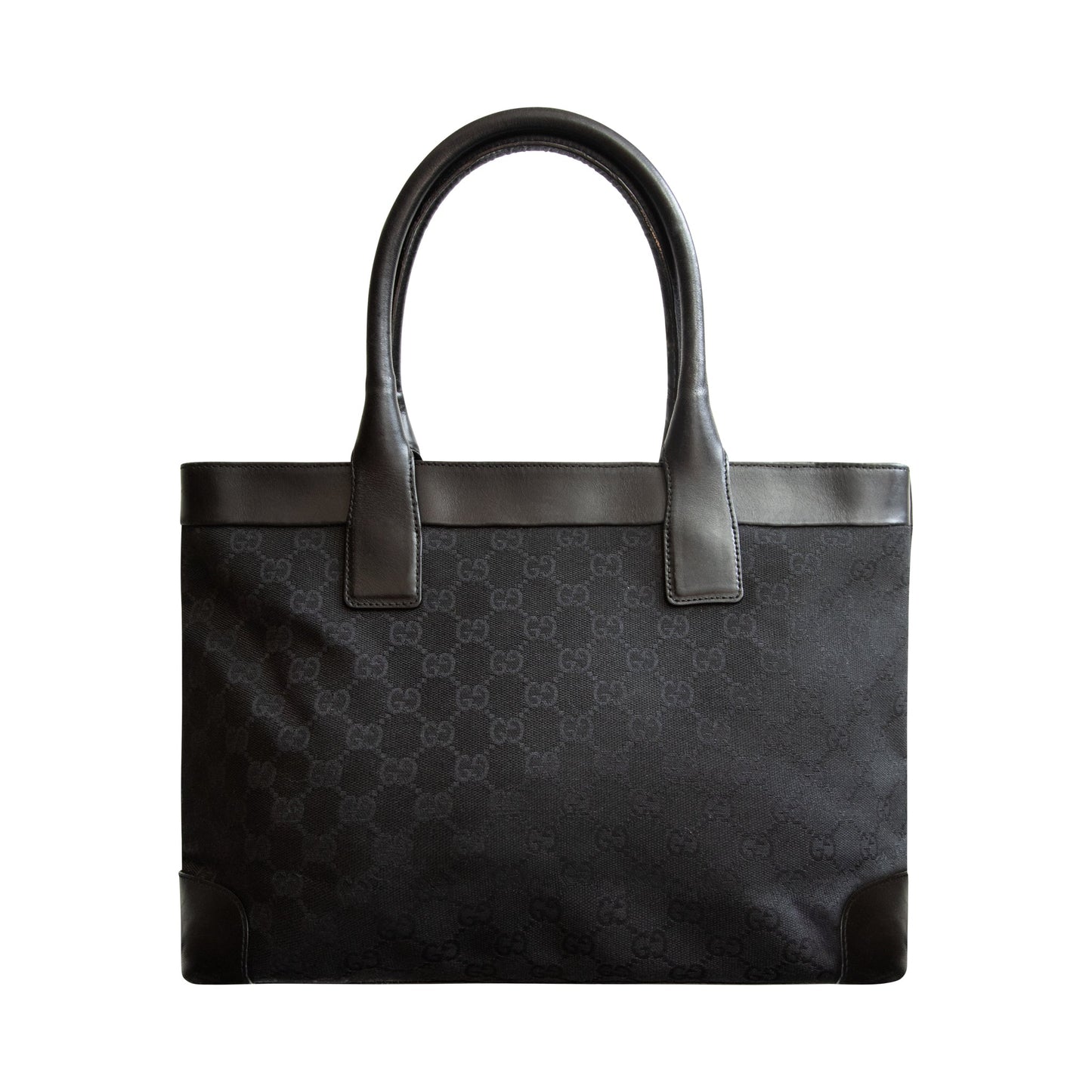 Gucci Web Canvas Tote Bag