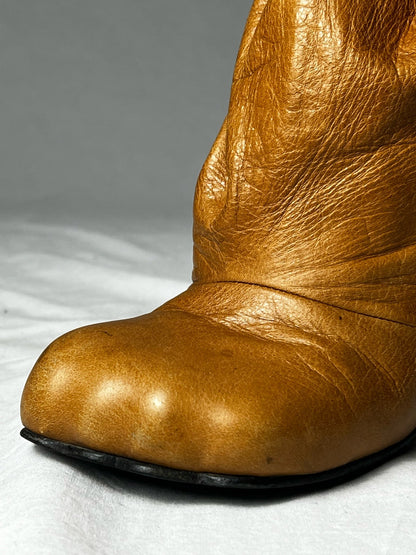 VIVIENNE WESTWOOD S/S 2000 ANIMAL TOE BOOTS | DEFAULT TITLE, Tan