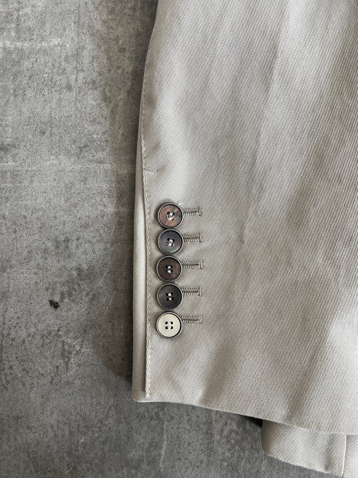 1998 Gucci Tom Ford Beige Cotton Blazer | Medium, Multicoloured