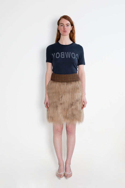 Chanel Fur Skirt - Known Source