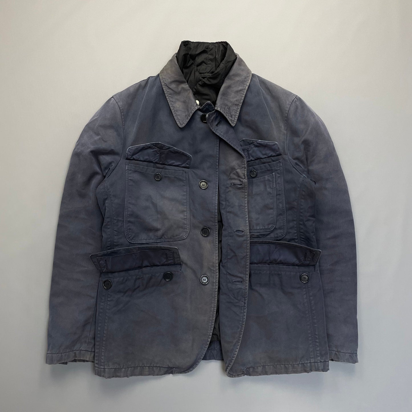 C.P. Company AW11 Vintage Navy Lined Field Jacket | XX-Large, Navy