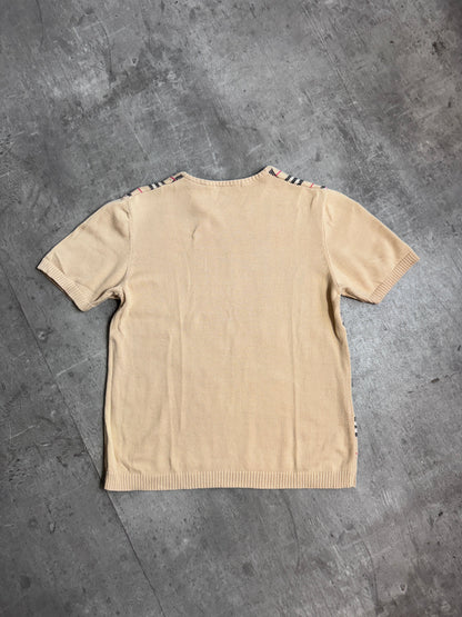 Burberry Nova Check Knit Top