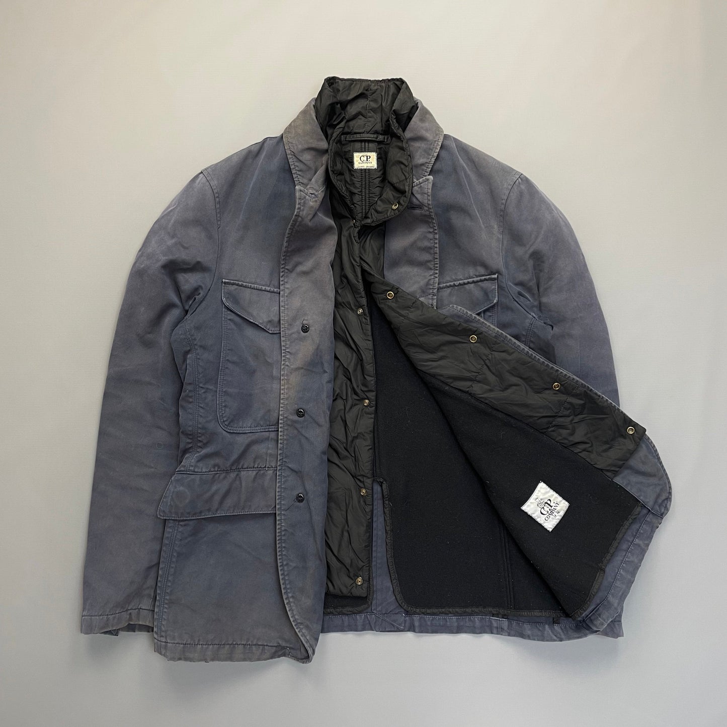 C.P. Company AW11 Vintage Navy Lined Field Jacket | XX-Large, Navy