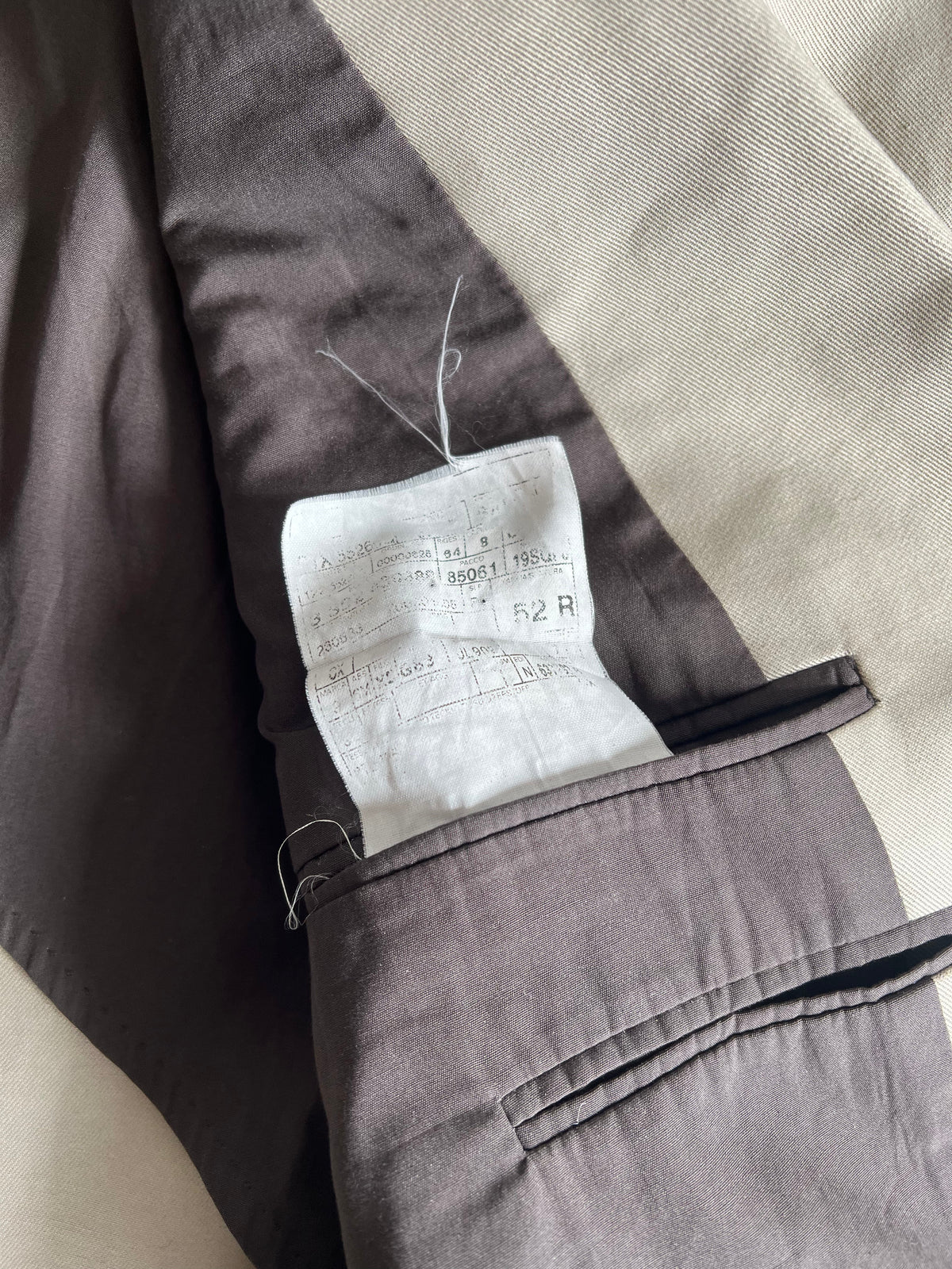 1998 Gucci Tom Ford Beige Cotton Blazer | Medium, Multicoloured