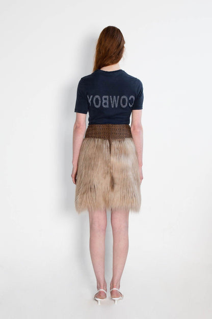 Chanel Fur Skirt - Known Source