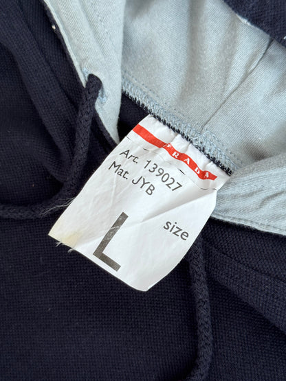 Prada Cotton Hooded Sweater