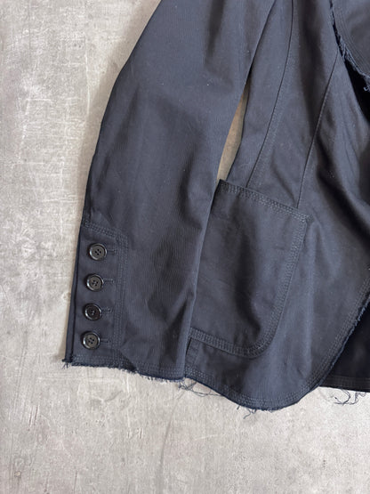 Junya Watanabe x Comme des Garçons Black Distressed Blazer