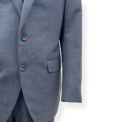 THOM SWEENEY BESPOKE LINEN SUIT GREY XL | XL, Grey