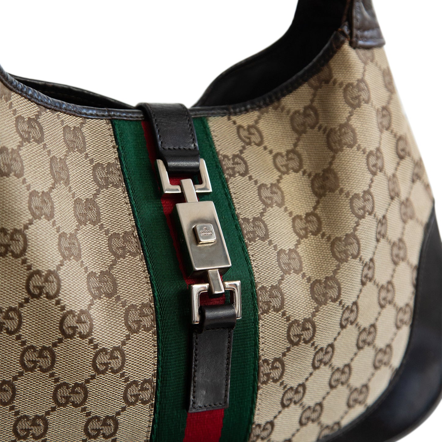 Gucci GG Jackie Canvas Bag