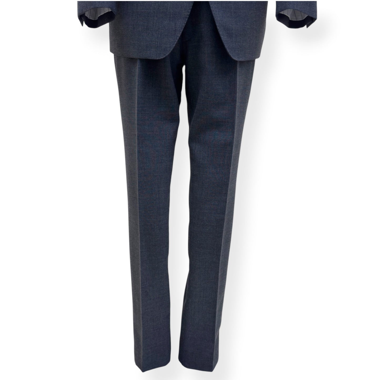 THOM SWEENEY BESPOKE LINEN SUIT GREY XL | XL, Grey