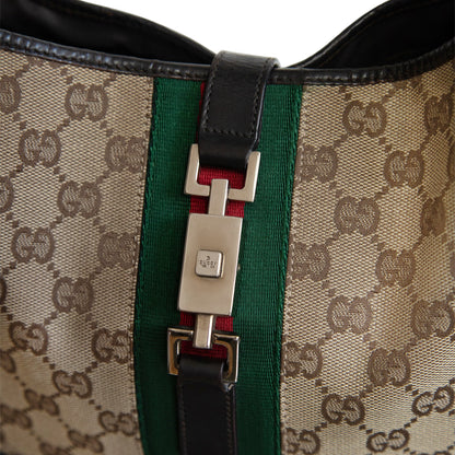 Gucci GG Jackie Canvas Bag