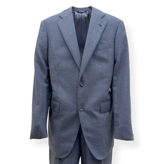 THOM SWEENEY BESPOKE WOOL SUIT GREY XL | XL, Grey