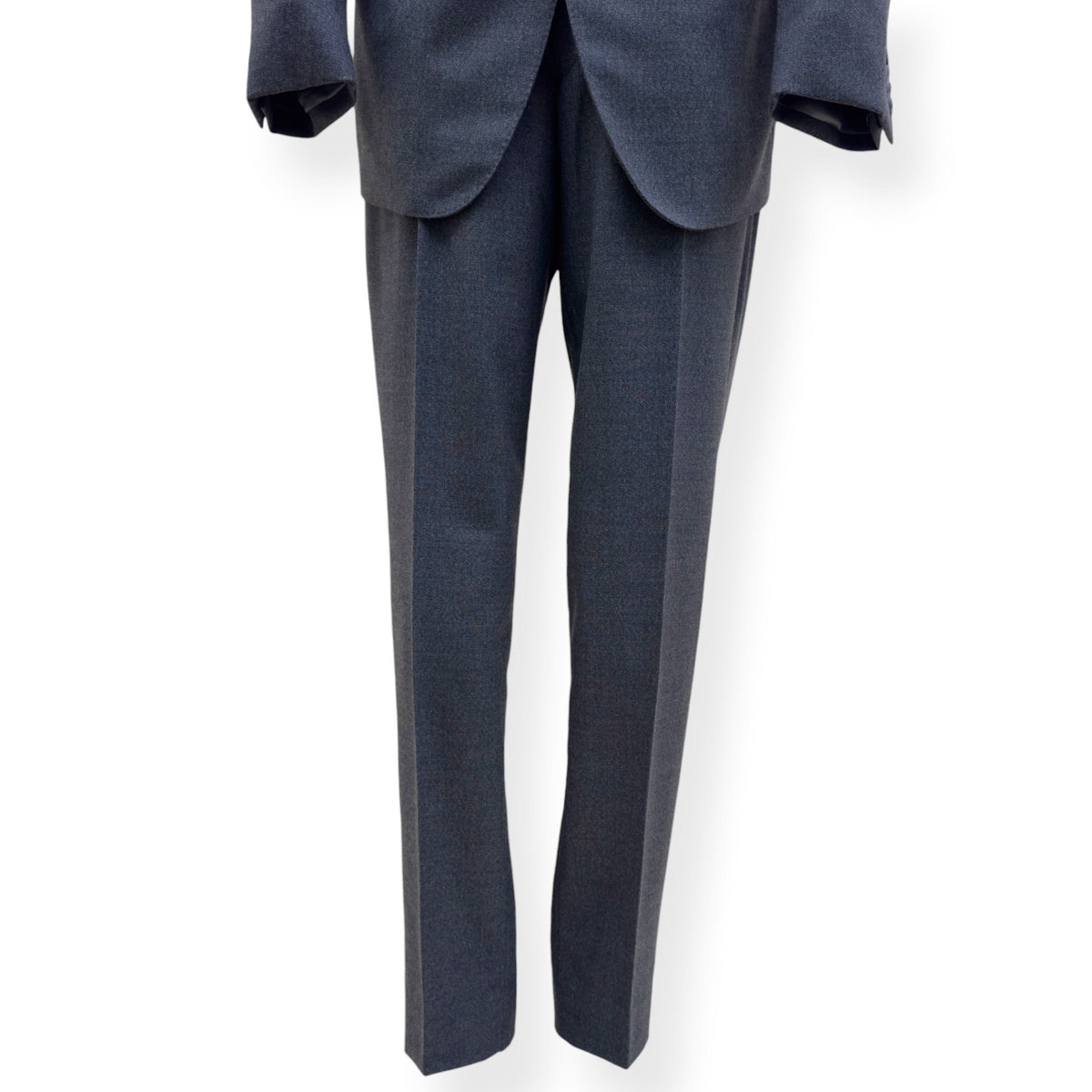 THOM SWEENEY BESPOKE WOOL SUIT GREY XL | XL, Grey