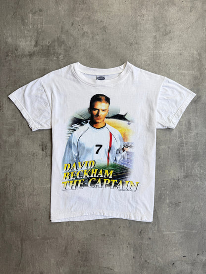 90s David Beckham 'The Captain' Graphic Tee