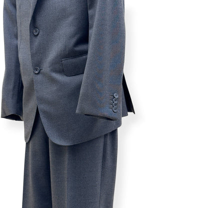 THOM SWEENEY BESPOKE WOOL SUIT GREY XL | XL, Grey
