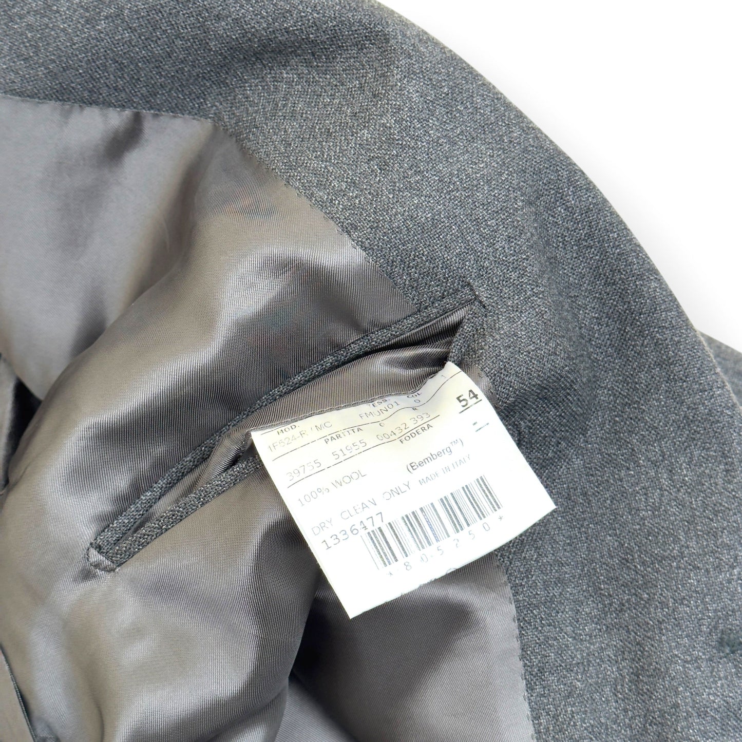 THOM SWEENEY BESPOKE WOOL SUIT GREY XL | XL, Grey