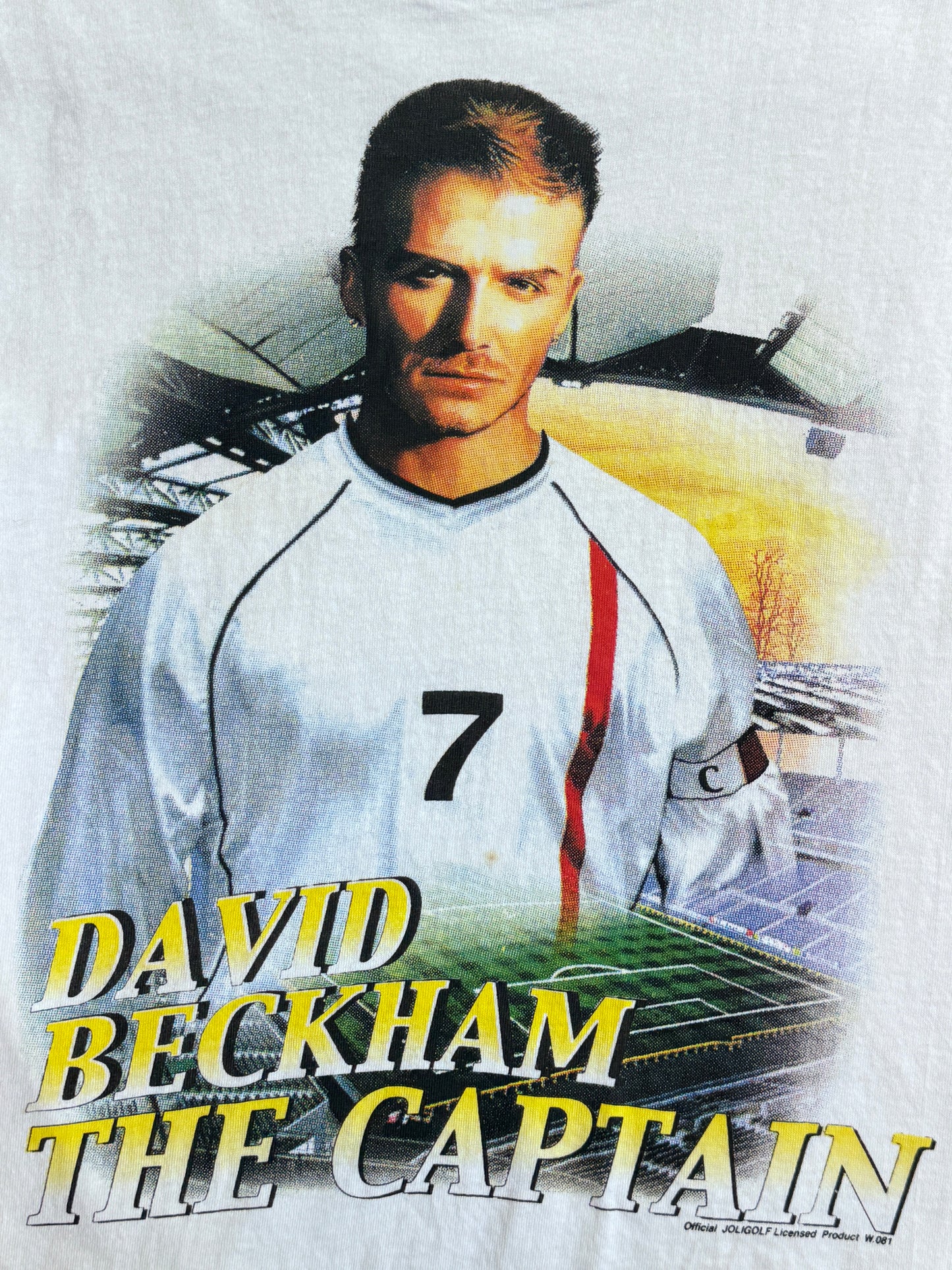 90s David Beckham 'The Captain' Graphic Tee