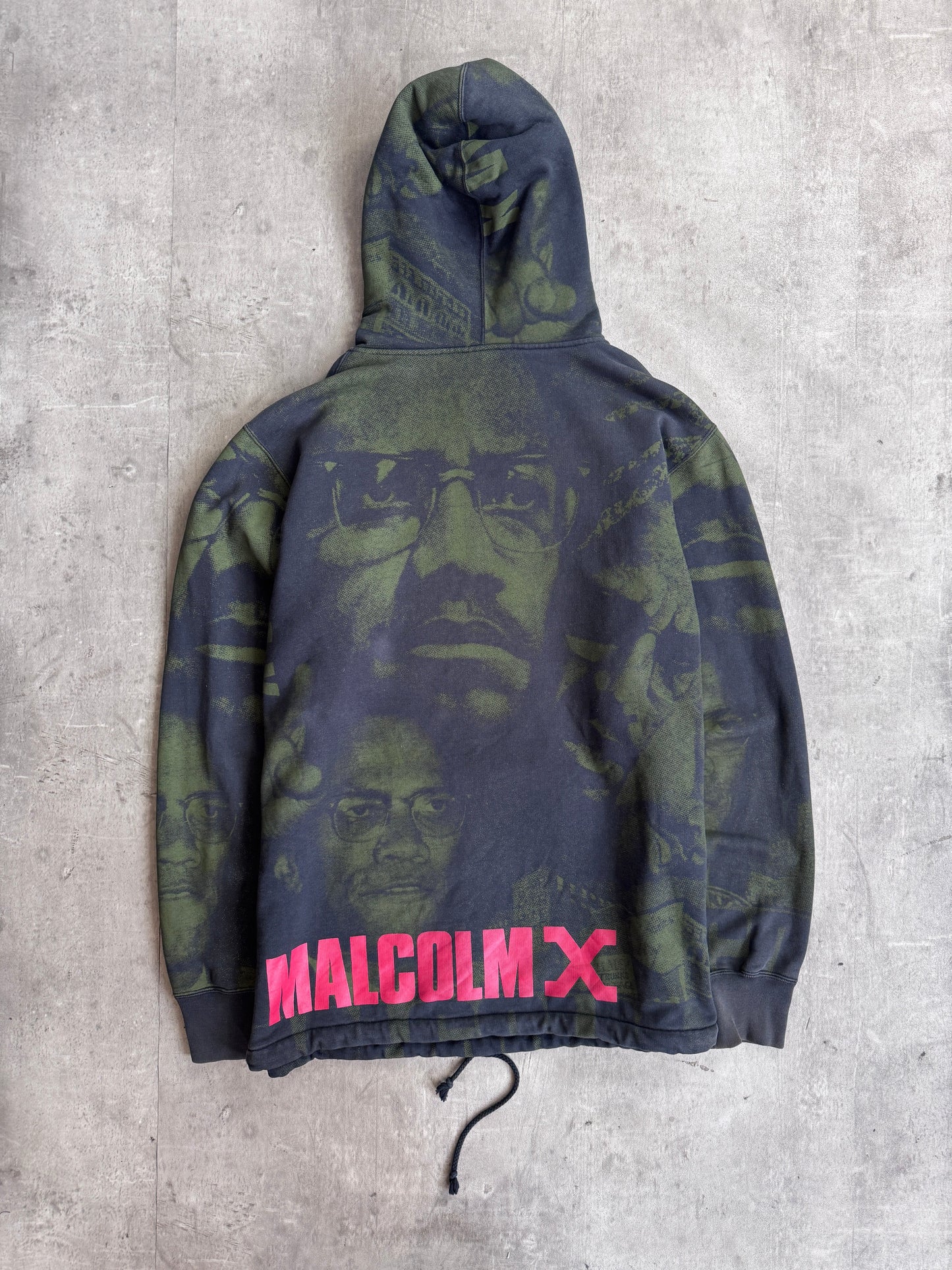 S/S 2015 Supreme Malcom X Graphic Hoodie