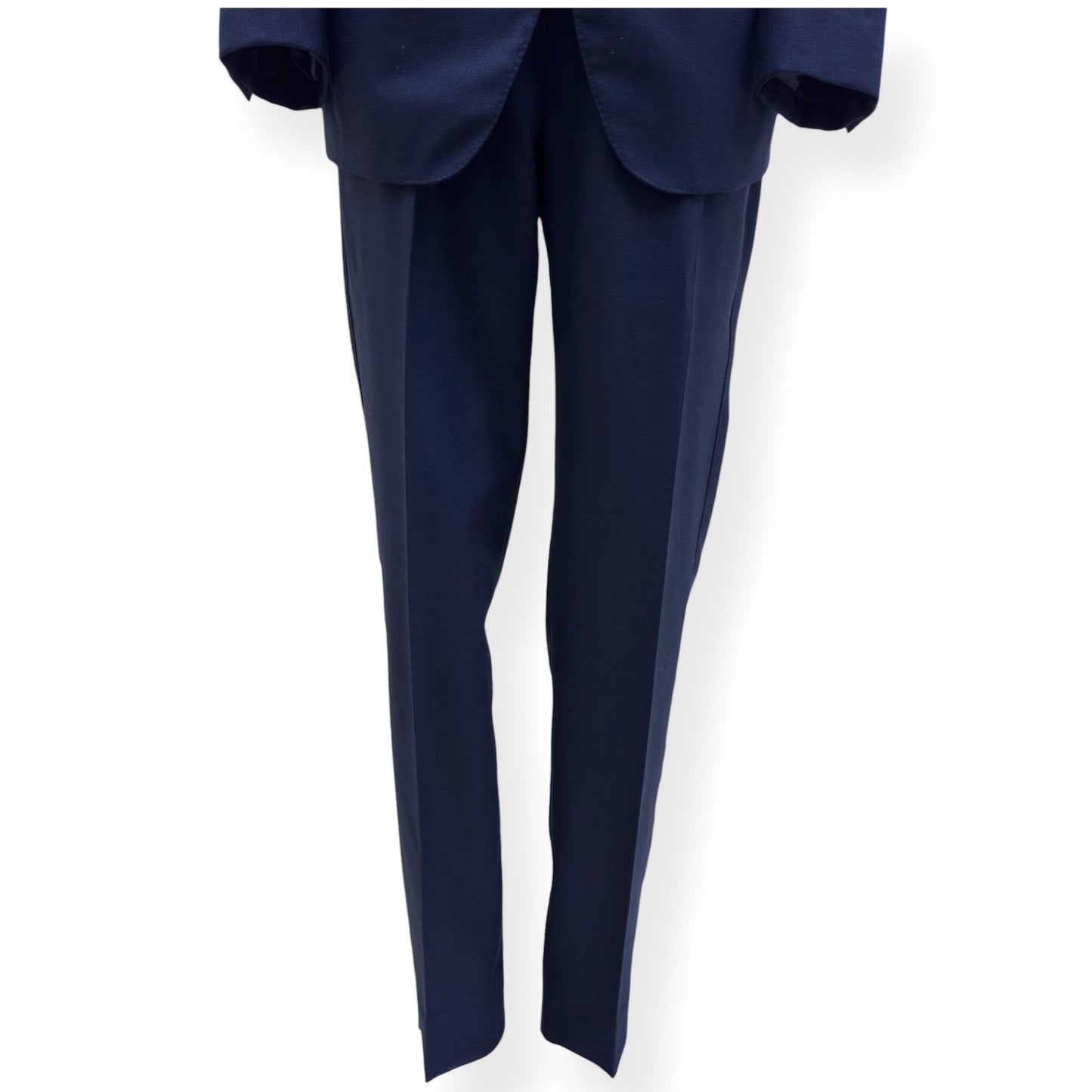 THOM SWEENEY BESPOKE WOOL SUIT NAVY XL | XL, Navy