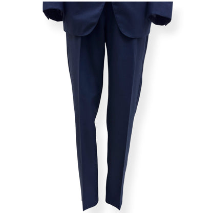 THOM SWEENEY BESPOKE WOOL SUIT NAVY XL | XL, Navy