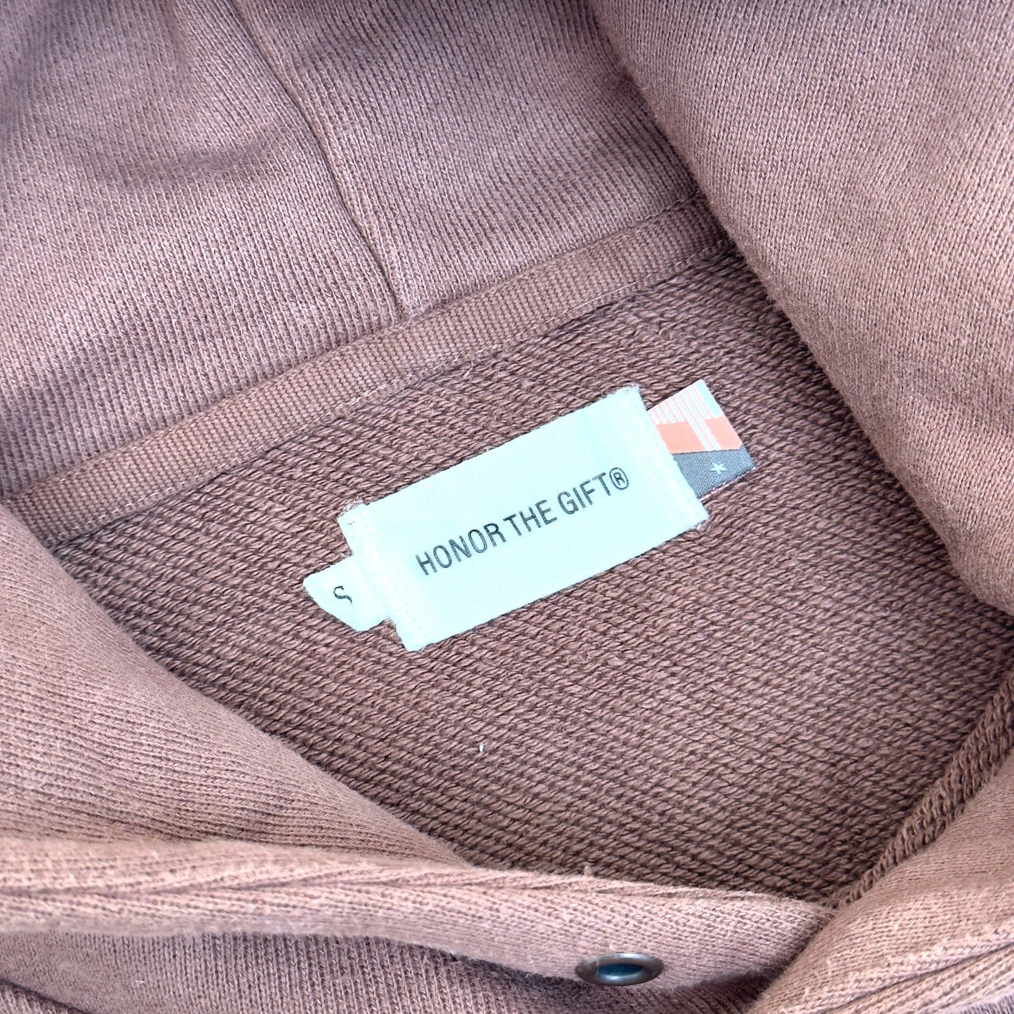 HONOR THE GIFT STUDIO HOODIE BROWN S | Small, Brown