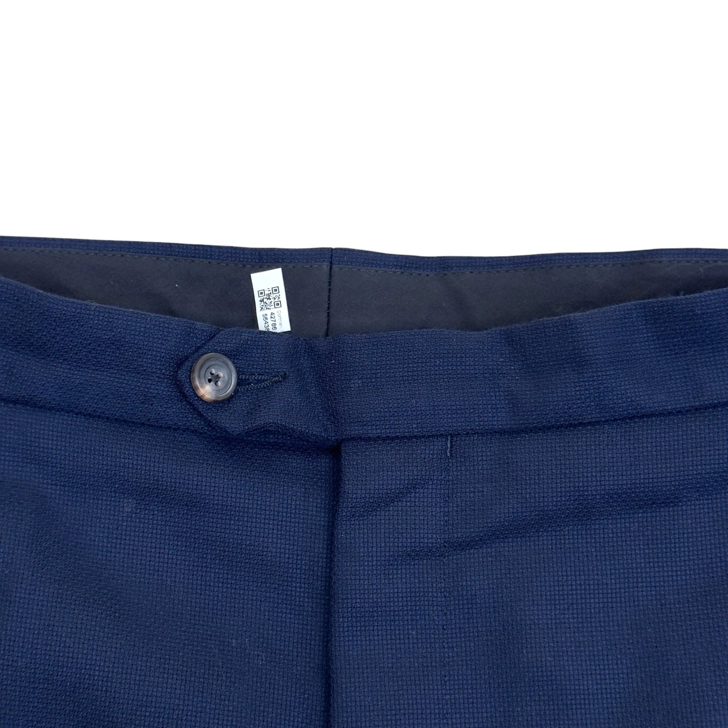 THOM SWEENEY BESPOKE WOOL SUIT NAVY XL | XL, Navy
