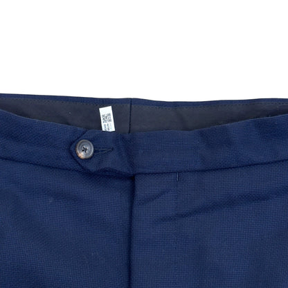 THOM SWEENEY BESPOKE WOOL SUIT NAVY XL | XL, Navy