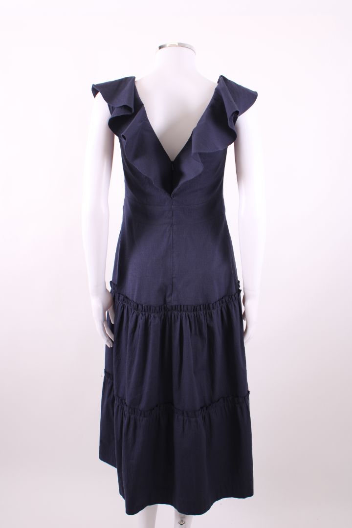 Bamford Dress short sleeve Navy S | Default Title, Navy