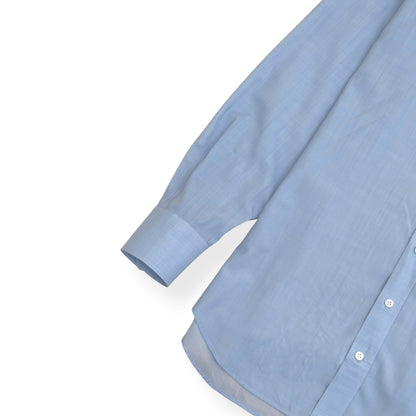 THOM SWEENEY COTTON SHIRT LIGHT BLUE XL | XL, Blue