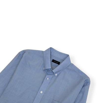 THOM SWEENEY COTTON SHIRT LIGHT BLUE XL | XL, Blue