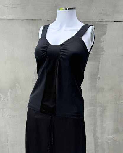 Miu Miu Silk Vest Top - M