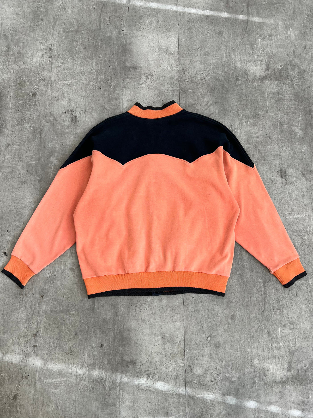 Issey Miyake Hai Sporting Gear Two Tone Varsity Jacket | Medium, Multicoloured