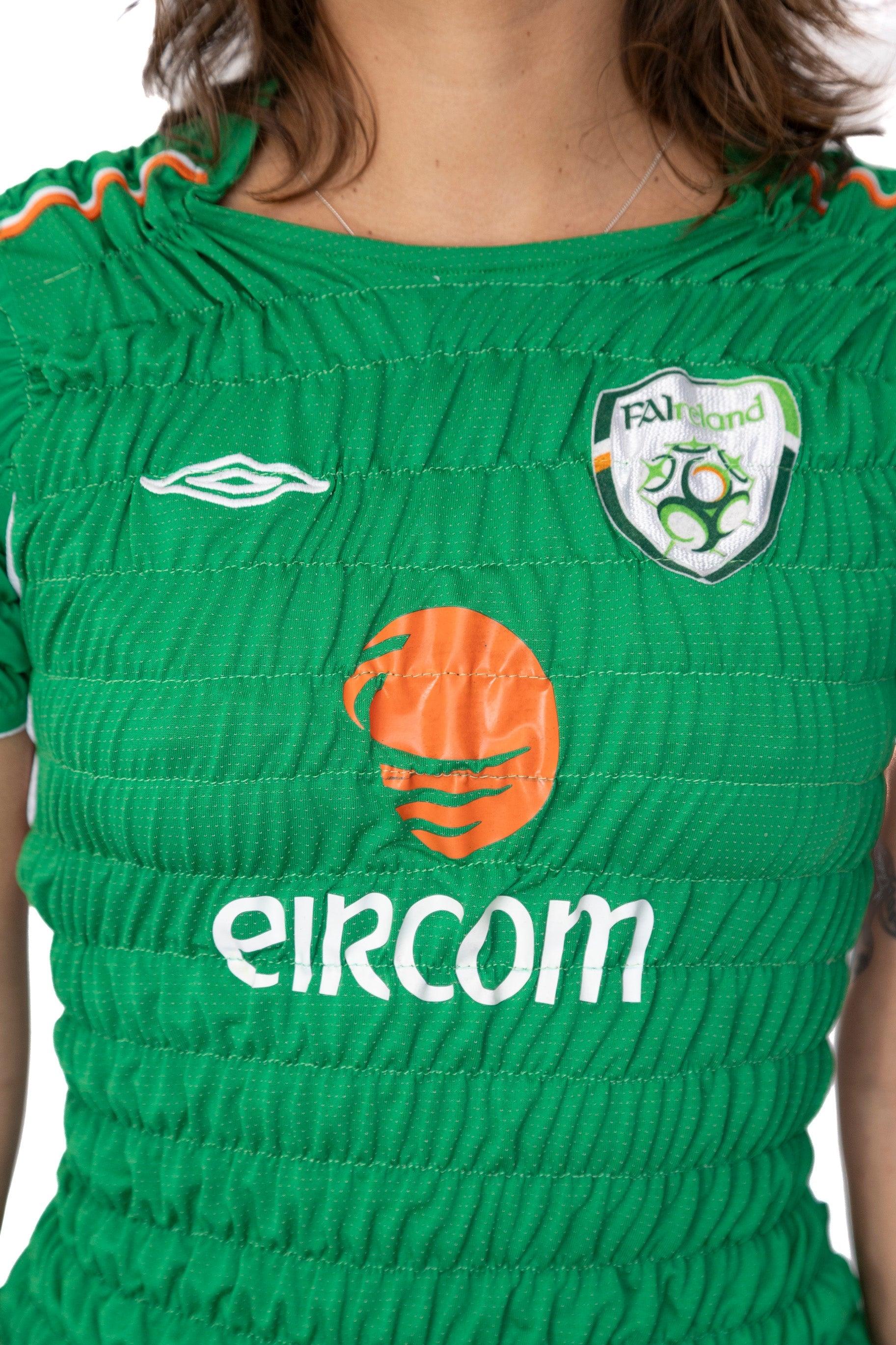 VT Rework: Umbro Republic Of Ireland Rouched Football Top - Known Source