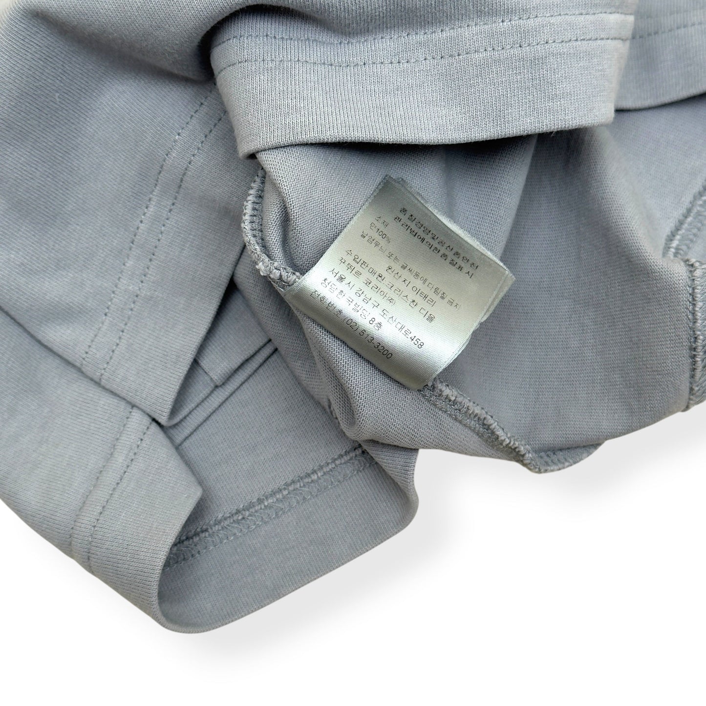 DIOR X DANIEL ARSHAM ERODED LOGO T-SHIRT GREY M | Medium, Grey