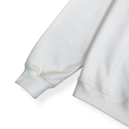 PRADA LOGO SWEATSHIRT WHITE L | Large, White