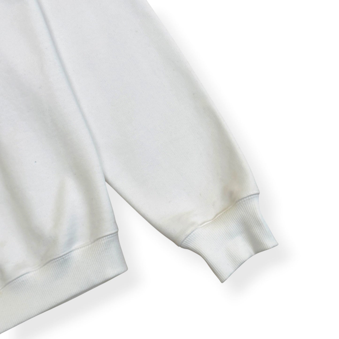 PRADA LOGO SWEATSHIRT WHITE L | Large, White