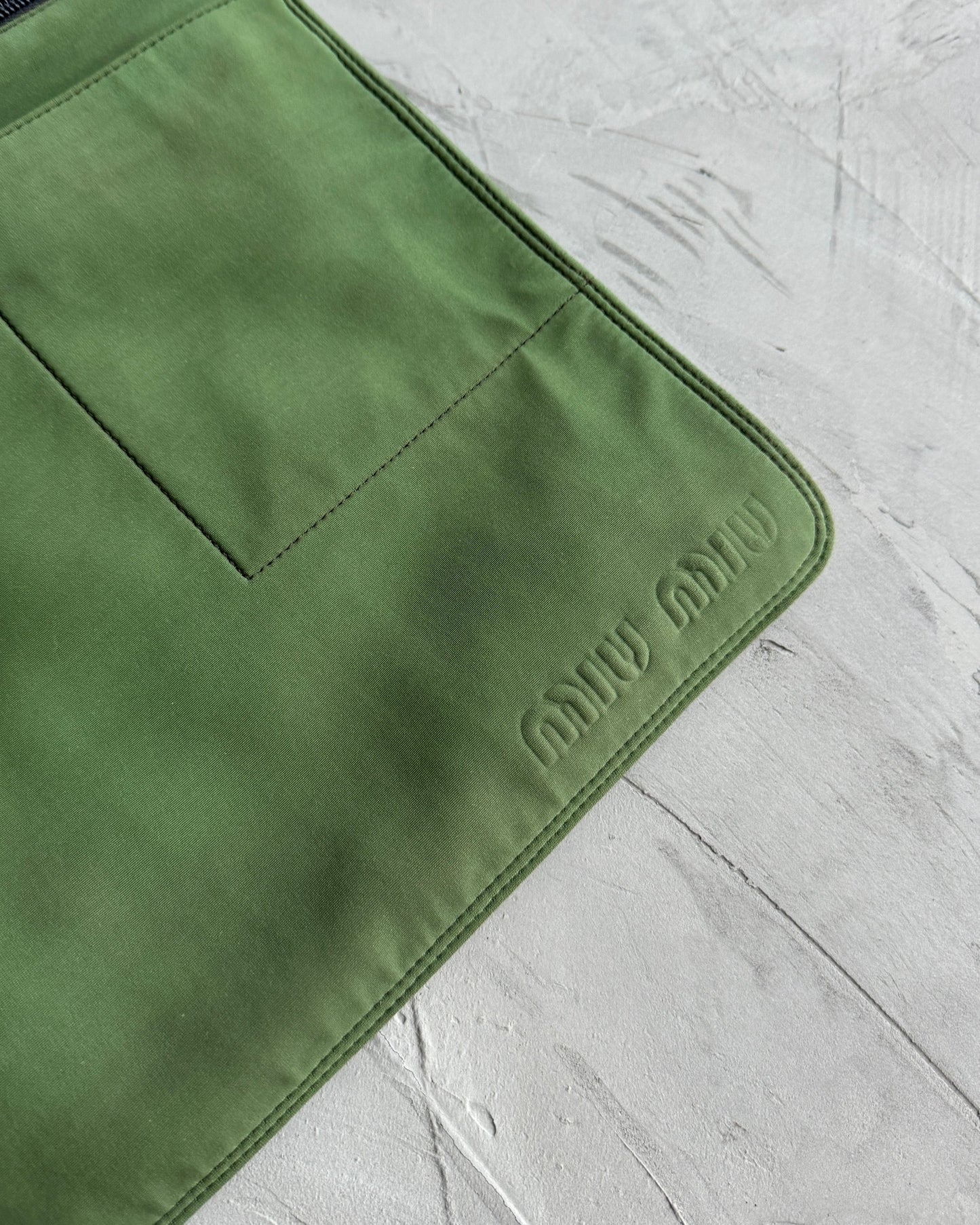 Miu Miu 1999 Green Side Bag