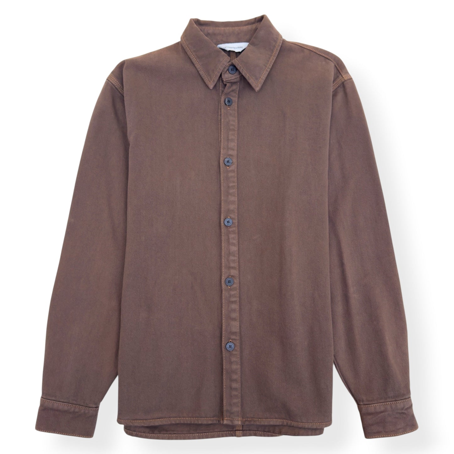 LE17SEPTEMBRE DENIM SHIRT BROWN 44 / M | Medium, Brown