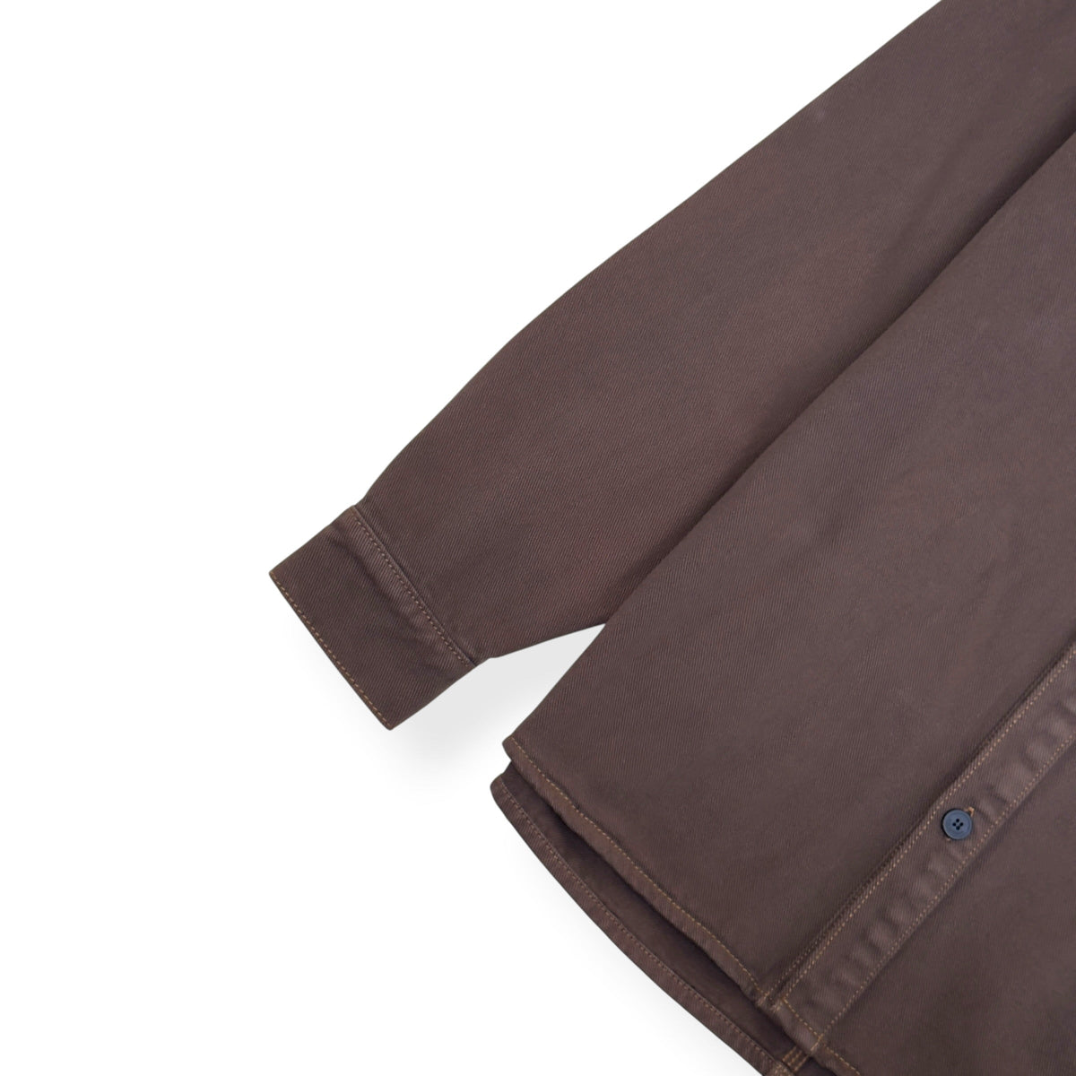 LE17SEPTEMBRE DENIM SHIRT BROWN 44 / M | Medium, Brown