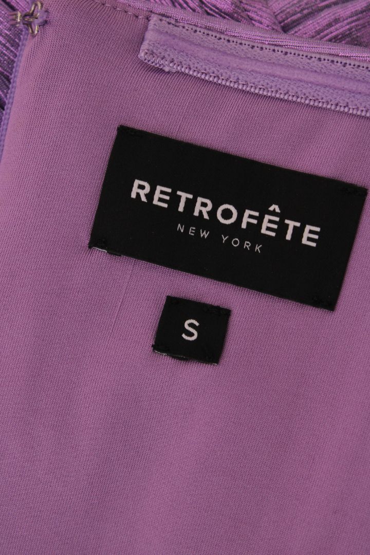 Retrofete Pleated Top/ Skirt Co-ord Lilac XS/S | Default Title, TBD