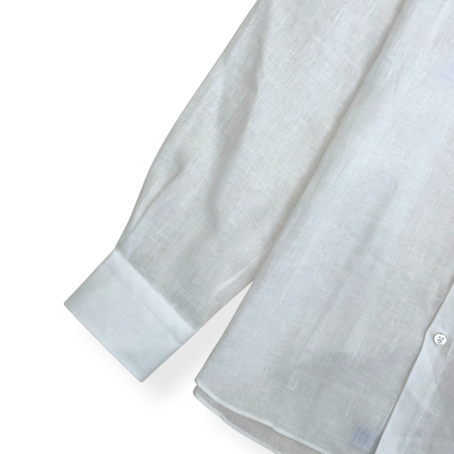 THOM SWEENEY LINEN SHIRT WHITE XL | XL, White