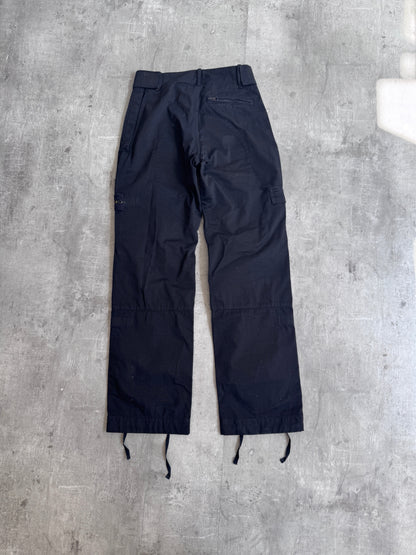 A/W 2006 Stone Island Darted Black Cargo Trousers